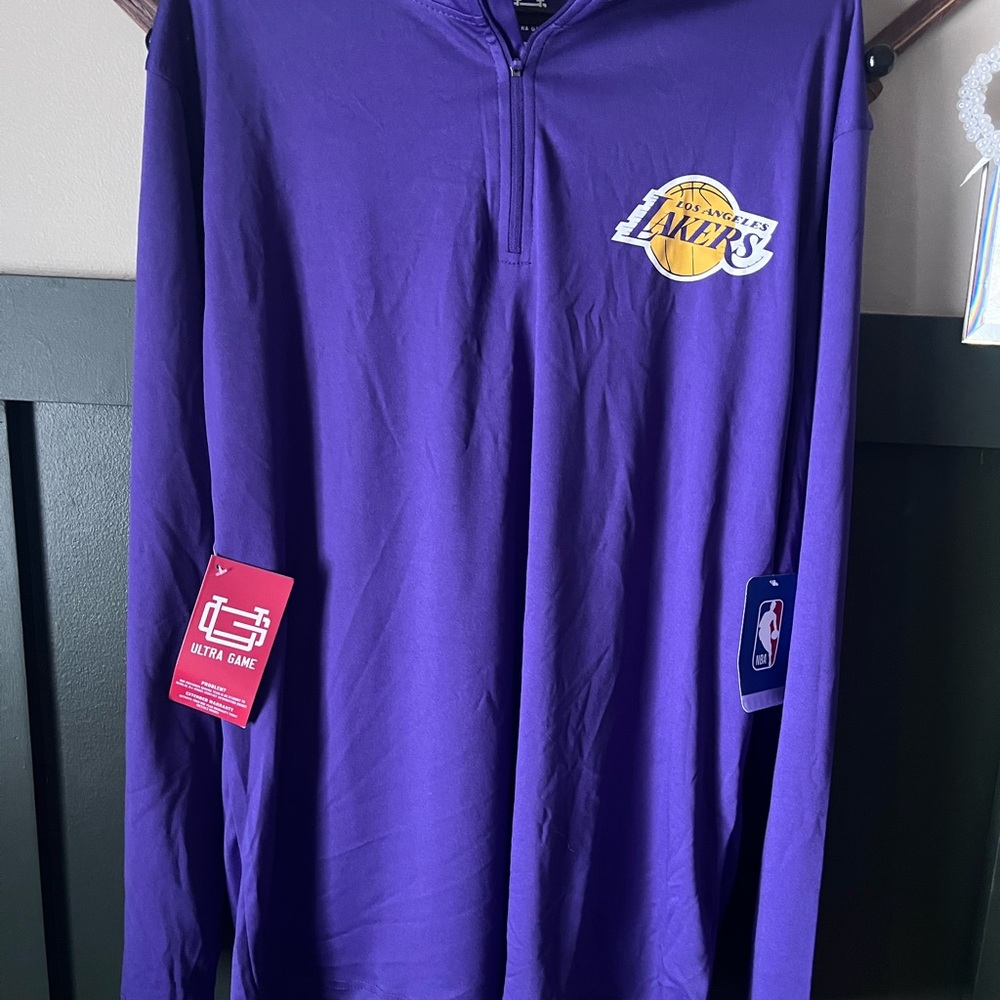 Lakers quarter zip shirt